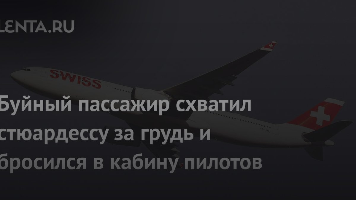 Психолог объяснил, почему мужчина схватил стюардессу за грудь в самолете